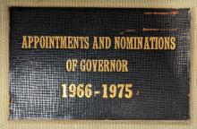 Appointments and Nominations of Governor